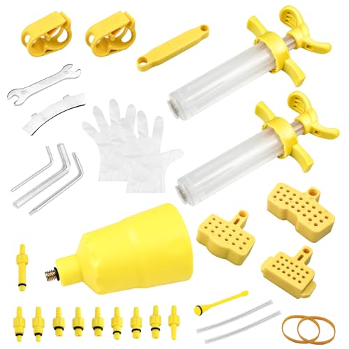 Kit de Purga de Líquidos de Freio 32 Peças BREVANZA Brevanza - Peças para bicicletas - purga, líquidos, freio, 32 peças