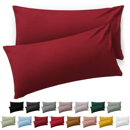 Capa de Almofada BLUMTAL (Microfibra - Vermelho) Everbrent - Fronhas e almofadas - microfibra, esfregona, vermelho, lavável