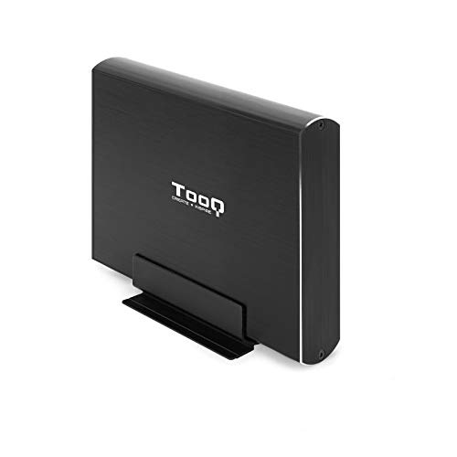 Caixa para Discos Rígidos TOOQ TQE-3531B Tooq - Acessórios de disco rígido - 8 TB, sata, HDD, alumínio