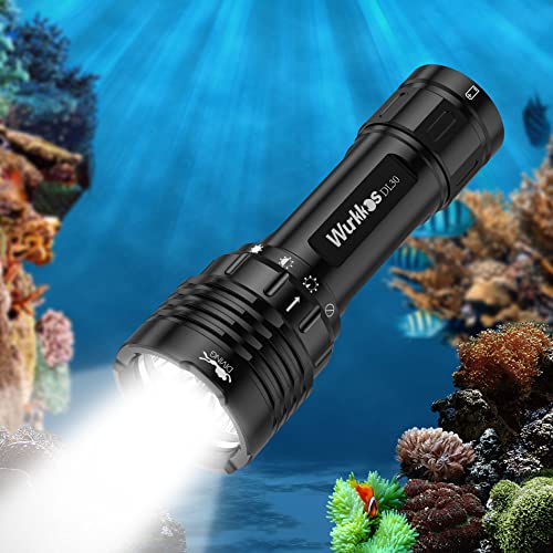Lanterna WURKKS Dl30 Led Bateria Recarregável Wurkkos - Lanterna e faróis - lanterna, wurkks dl30 led, bateria recarregável, iluminação em led, 12h, botão de ligar/desligar
