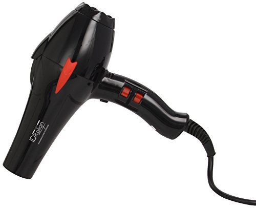 Secador de Cabelo ITALIAN GTI 2300 (2300 W - 3 Níveis de temperatura) Id Italian - Secadores de cabelo - 2300 w, 3 níveis, difusor, filtro lavável