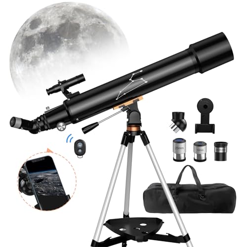 Telescópio AURORA OPTICS 800/80mm HD Qniuco - Telescópios - telescópio, aurora optics, 800/80mm hd