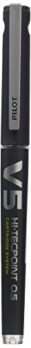 Caneta de Gel PILOT BXC-V5-BG (Preto - 0.5 mm) Pilot - Instrumentos de escrita e desenho - 0.5 mm, traço fino, tinta líquida, capacidade 1,2 ml