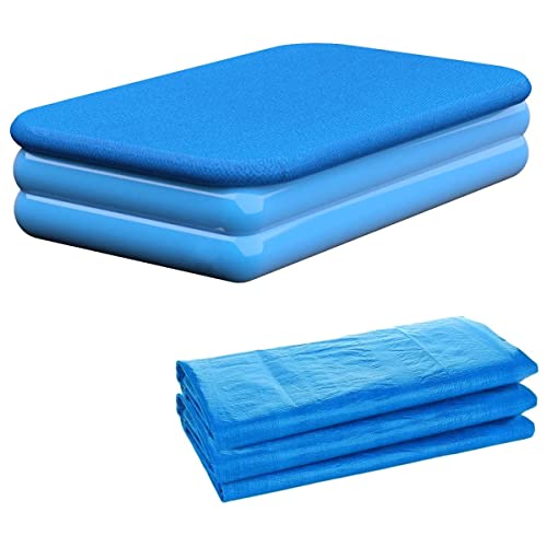 Capa para piscinas infláveis HOMCOM | 460 x 230 x 25 cm - Cinzento Fanlulu - Acessórios para piscina e spa - vinil, cinzento, 460 x 230 x 25 cm, 4 kg