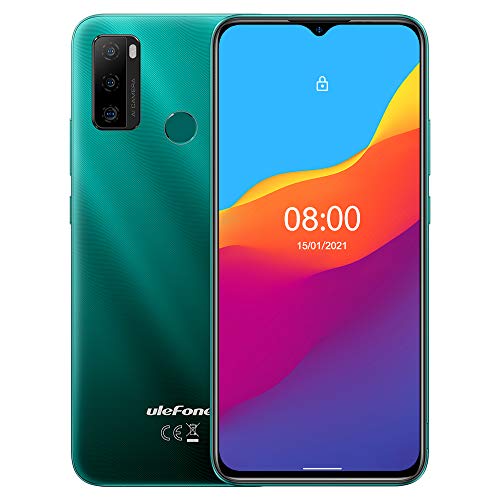 Smartphone ULEFONE Note 10 (6.52'' - 4 GB - 128 GB - Verde) Ulefone - Telemóveis - 6.52, 4 GB, 128 GB, verde