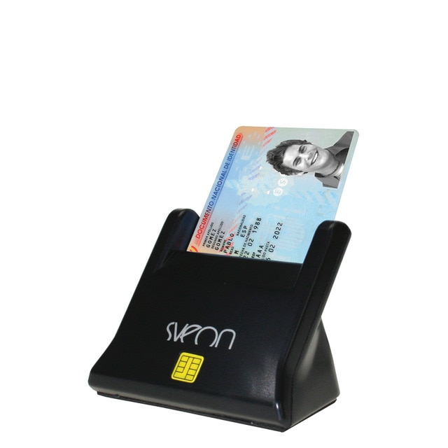 Leitor de Smart Card SVEON SCT022 (USB 2.0) Sveon - Leitores de cartão eletrônico - smart card, usb 2.0