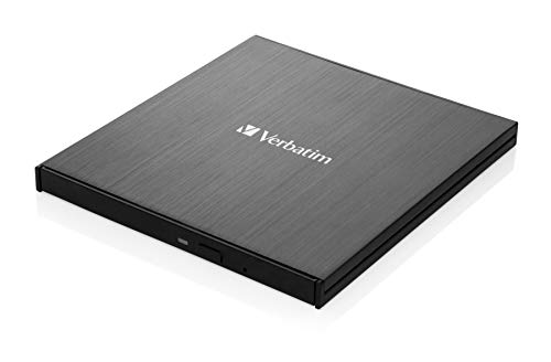 Drive Ótica MOBIL BLURAY REWRITER INCL (USB - Preto) Verbatim - Dispositivos de armazenamento - blu-ray, rewriter, usb, preto
