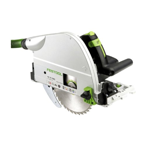Serra de Esquadria FESTOOL TS 75 EBQ Plus Festool - Ferramentas elétricas multifuncionais - 75 mm, FastFix, paragem de golpe, proteção anti-chumbo