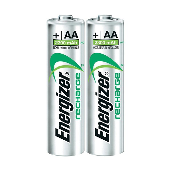 Pilha Recarregável ENERGIZER Accu Recharge Extreme 2300 Energizer - Baterias de uso geral - 2300 mAh, 1.2V, recarregável, prateado