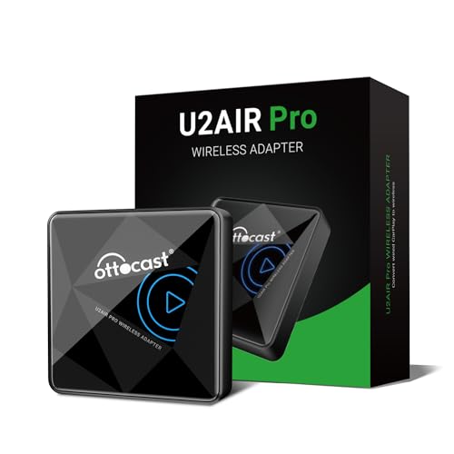 Adaptador de carregamento wireless otto cast u2air pro preto (Acessório Informática e Tel.) OTTOCAST - Reprodutores de mídia e streaming doméstico - adaptador, carregamento wireless, otto cast u2air pro preto