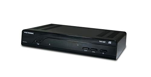 Receptor Metronic 441639 Preto HDTV Digital METRONIC - Receptores de satélite - preto, hdtv digital, usb