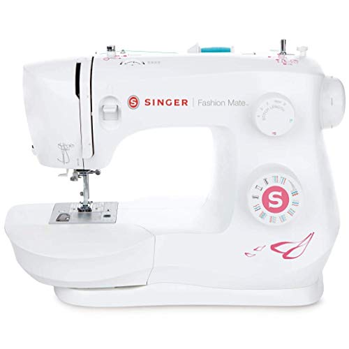 Máquina de Costura Singer 23 Pontos Preto Singer - Máquinas de trabalho de tecidos - 23 pontos, enroscamento automático, gancho rotativo, luz LED