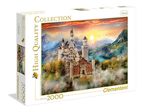 Puzzle CLEMENTONI High Quality Collection 2000 Peças Panorâmico Castelo CLEMENTONI - Quebra-cabeças de encaixar - 2000 peças, panorâmico, castelo, alta qualidade