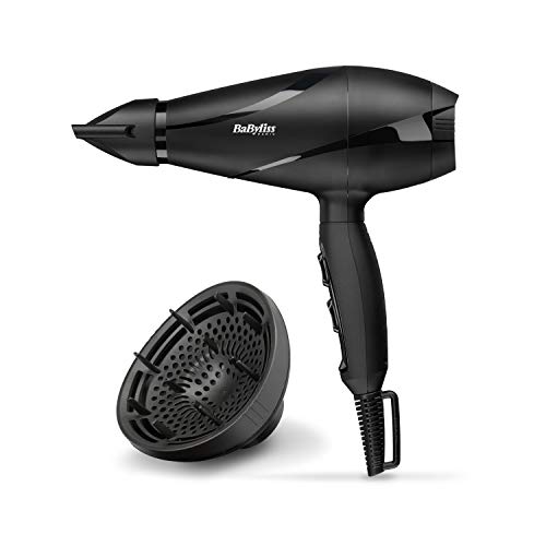 Secador de Cabelo BABYLISS 6613DE (2200 W - 3 níveis de temperatura) Babyliss - Acessórios de banheiro - 2200 W, 3 temperaturas, babyliiss