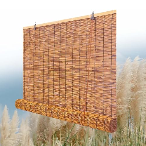 Estor de Bambu Exterior 150X180 Cm Castanho Jianguo's Cabin - Persianas e cortinas - castanho, bambu, 150x180 cm