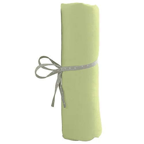 Lençol de Cama BABYCALIN Ajustável (Verde - Algodão - 60x120cm) Babycalin - Roupa de cama e cama - verde, algodão, 60x120cm, ajustável