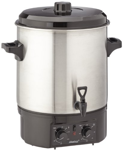 Panela de Cozer Lento STEBA ER 2 (27L - 2000W) Steba - Panelas elétricas de cozimento lento - 27L, aquecimento lento, 2000w, temperatura automática
