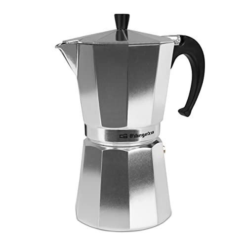 Máquina de Café Orbegozo Kf1200 Cafeteira Italiana Orbegozo - Cafeteiras elétricas e de fogão - italiana, alumínio, 12 kopjes