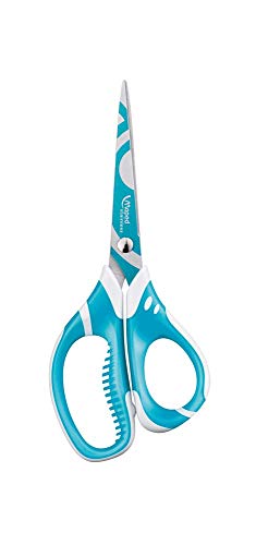 Tesoura MAPED 595010 (Laranja - 7.5 x 2 cm) Maped - Ferramentas de corte e relevo para artesanato - laranja, 7.5 x 2 cm