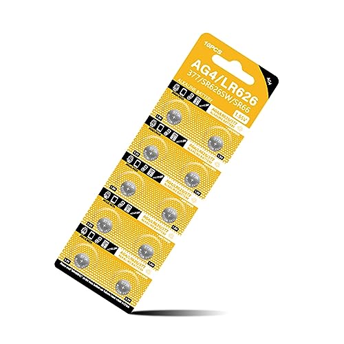 Pilha Recarregável AG4 LR626 1.55V (Bateria) yanwuwa - Baterias - ag4, lr626, 1.55V, 120 mAh