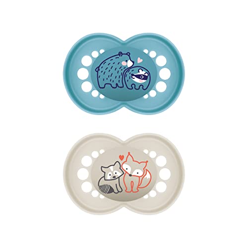 Conjunto de Chupetas MAM Silicone (2 Un) MAM Babyartikel GmbH - Chupetas e mordedores - silicone, 2 unidades
