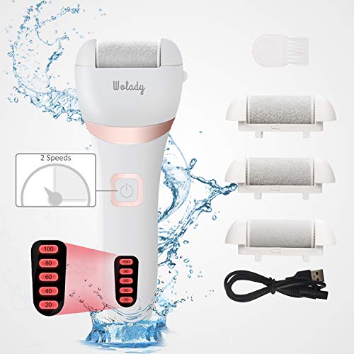 Lima de Pé Elétrica WOLADY com 5 Níveis e 2 Velocidades Wolady - Ferramentas de cuidados com a pele - elétrica, 5 níveis, 2 velocidades