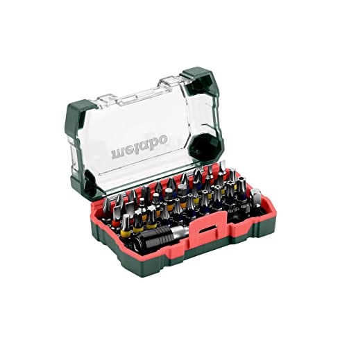 Conjunto de Chaves de Parafusos METABO SP metabo - Chaves de fenda - conjunto, chaves, parafusos, Metabo, sp, código, cor, identificação, suporte magnético, mudança rápida, adaptador, prensas