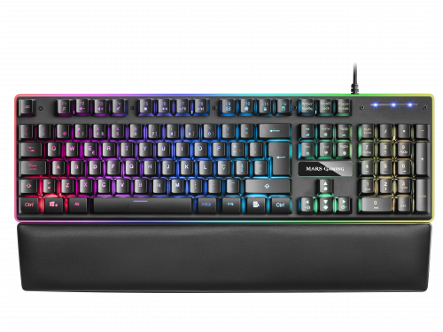 Teclado Gaming Mars Gaming MK320PT | Idioma: Português | Preto Mars Gaming - Teclados - gaming, português, preto