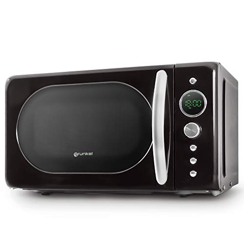 Micro-ondas GRUNKEL MW-20 (20 L - Com Grill - Preto) GRUNKEL - Fornos de microondas - 20 l, 700W, descongelamento, temporizador