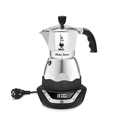 Máquina de Café Manual BIALETTI Moka Easy Timer Bialetti - Cafeteiras elétricas e de fogão - manual, bialetti, moka, easy timer