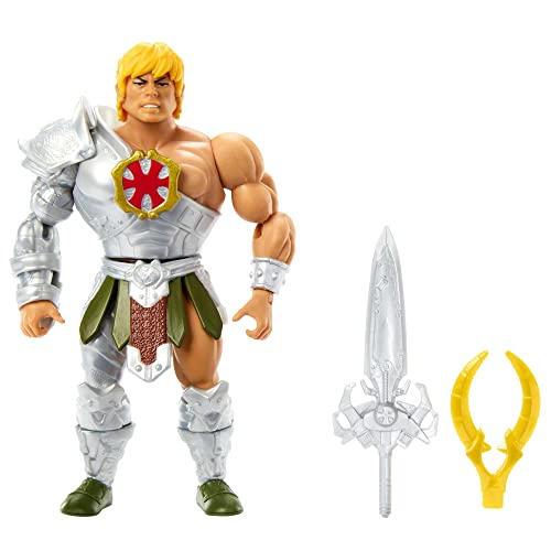 Figura MATTEL Snake Armor He-Man (Masters Of The Universe - 14cm) Mattel - Bonecos de ação e brinquedo - figura, matell, snake armor, he-man, masters of the universe, 14cm