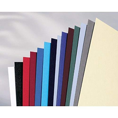 Pack 100 Capas para Encadernação GBC CE040045 GBC - Papel de capa - capas, encadernação, gbc, papelão preto, 250g/m²