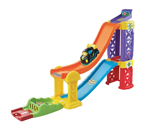 Conjunto de veículo e pista VTECH Tut Tut Bolides (3 anos) VTech - Conjuntos de brinquedos - conjunto, veículo, pista, vtech