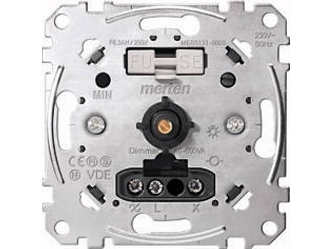 Regulador de Intensidade de Luz MERTEN MEG5131-0000 Merten - Interruptores de luz - branco, metal, interruptor