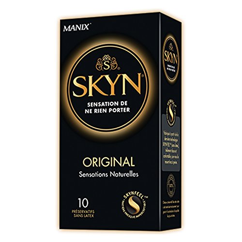 Preservativos MANIX SKYN Original (10 Unidades) MANIX - Cuidados pessoais - 10 unidades, poliuretano, membrana ultrafina, conforto