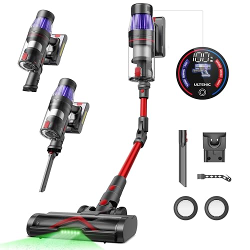 Aspirador sem Saco ULTENIC U16 Flex (Autonomia 60 min - 550 W) Ultenic - Aspiradores - autonomia 60 min, 550 W, sem saco