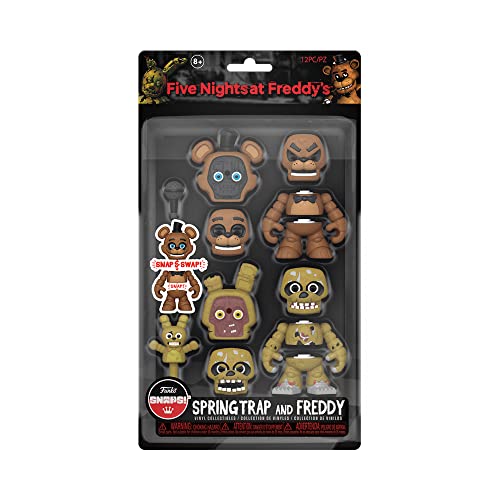 Figura FUNKO Five Nights At Freddys Snap: Freddy And Springtrap Funko - Brinquedos - 