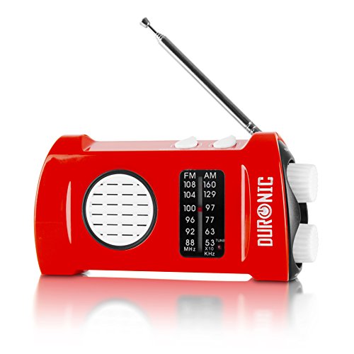 Rádio Portátil DURONIC ECOHAND-01 (Branco) Duronic - Radios - portátil, ecológico