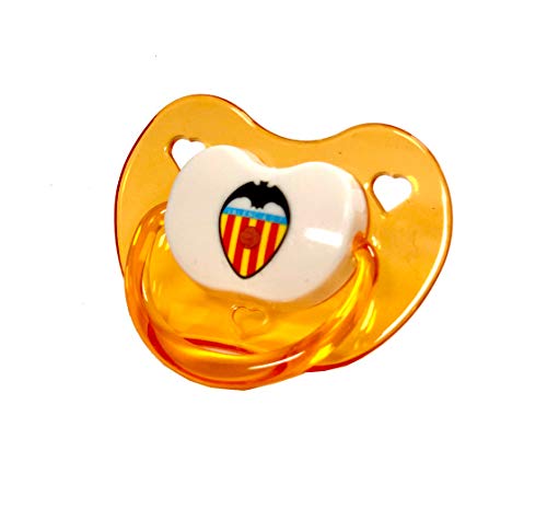 Chupeta de Silicone 0-6 Meses VCF FC (Recondicionado Como Novo) VALENCIA CF - Cuidados com a higiene oral - silicone, 0-6 meses, fáceis de limpar, higiénicos