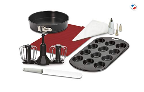 Kit de Pastelaria para Robot Companion MOULINEX XF389010 Moulinex - Acessórios para misturadores de alimentos e liquidificadores - pastelaria, robot companion, recarga