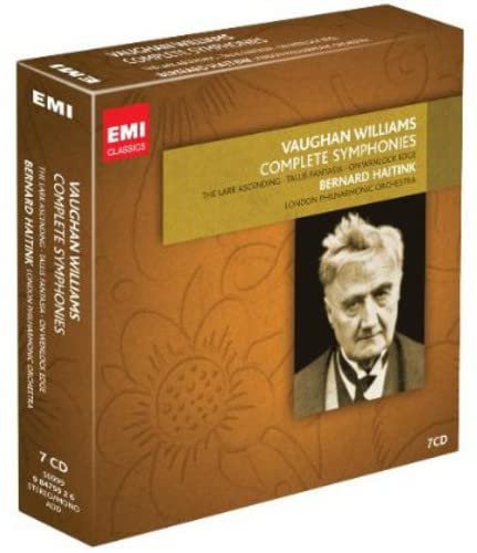 CD Bernard Haitink & The Concertgebouw Orchestra - Vaughan Williams: Symphony No. 1 / Symphony No. 2 EMI CLASSICS, BOX CLASSICA, MUSICA SINFONICA, - Música e gravações de som - bernard haitink, concertgebouw orchestra, vaughan williams, sinfonia nº 1, sinfonia no 2