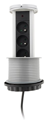 Extensão Elétrica CARREFOUR 190453 (3 Tomadas - Tipo F - 1.5 m) ZENITECH - Filtros de linha e supressores de surtos - 3 tomadas, interruptor, 1.5 m, tipo f