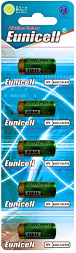 Pilha Recarregável PANASONIC 4LR44 (Preto - 6V - 1.2Ah) Euniell - Baterias de uso geral - 6v, 1200 mAh, 220 V, alcalino