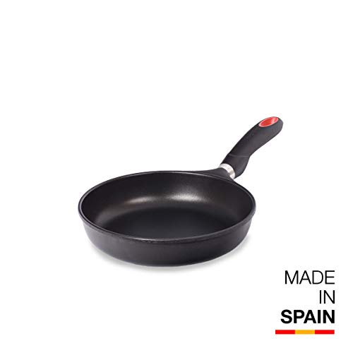 Frigideira Premium Alumínio Fundido Antiaderente Preto 24 Cm VALIRA VALIRA - Utensílios de cozinha - alumínio fundido, antiaderente, 2,4 cm, preto