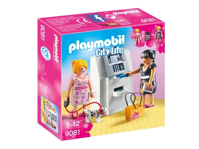 Playmobil 9081 conjunto de bonecos temáticos para crianças PLAYMOBIL - Conjuntos de brinquedos - conjunto, bonecos temáticos, crianças, caixa automática, cão, acessórios