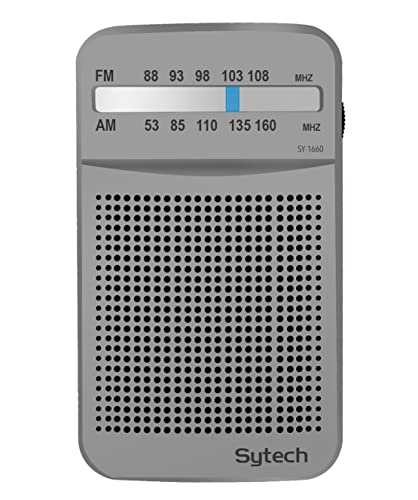 Rádio Portátil SYTECH (Branco - Digital - FM/AM) Sytech - Áudio - portátil, digital, fm/am