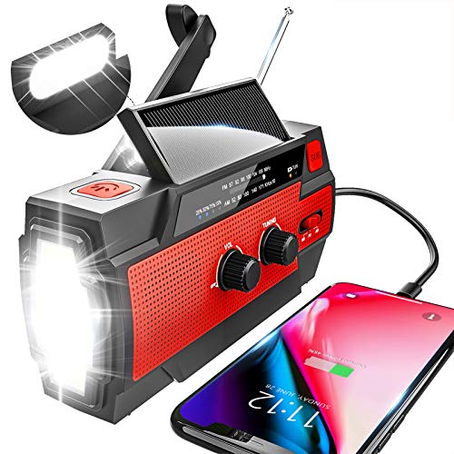 Rádio Portátil Solar com Bateria Recarregável YIKANWEN YIKANWEN - Áudio - portátil, solar, bateria recarregável