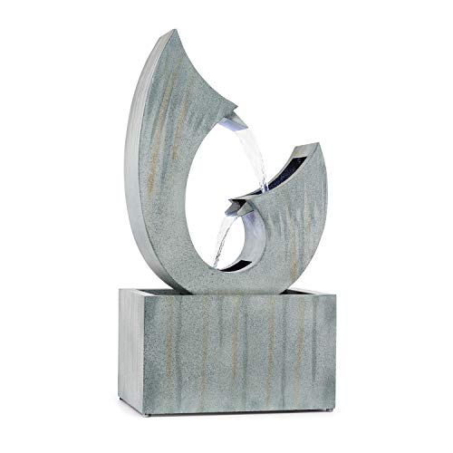 Fonte de Água BLUMFELDT Flow Fuente (Preto - 50x40x30 cm) blumfeldt - Conjuntos de móveis de quarto - preto, 50x40x30 cm