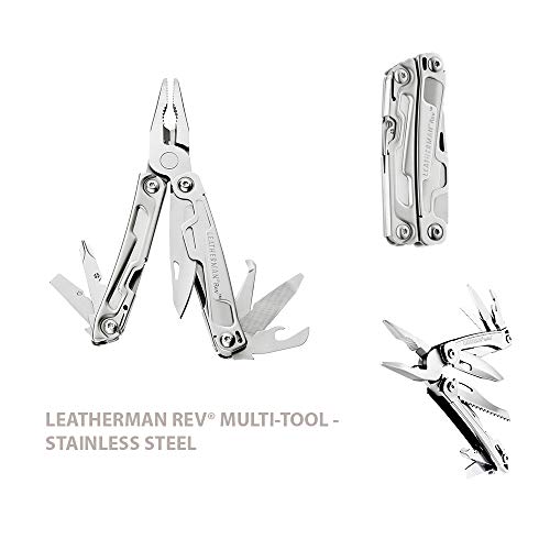 Leatherman Rev Multi-Tool (Recondicionado Como Novo) LEATHERMAN - Ferramentas multifuncionais e facas - multi-função, couro, reconstruído