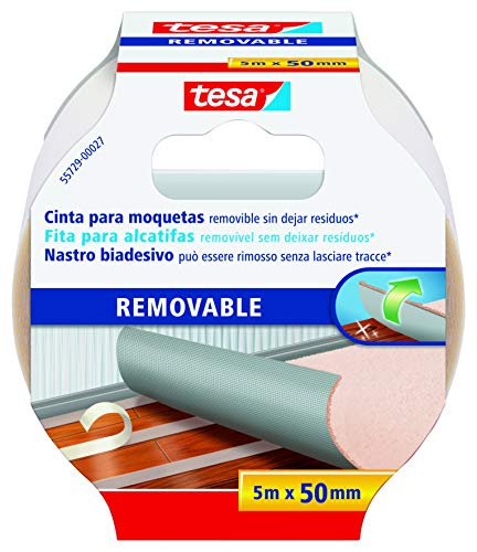 Fita de Remoção TESA 55729 (Branco) TESA - Fita adesiva de ferragens - fita, remoção, branco, moqueta, parquete